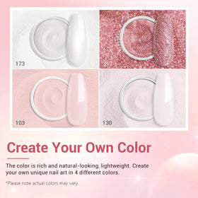 AZUREBEAUTY liquids and brushes arranged to show easy application benefit
