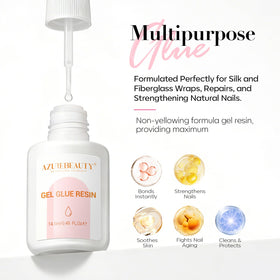 azurebeauty attaching rhinestones with glue for long-lasting nail decoration