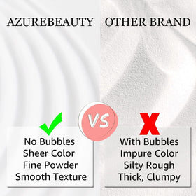 AZUREBEAUTY jar beside coin showing 28g scale for clear size and value