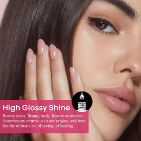 AZUREBEAUTY activator drop texture demonstrating fast drying benefit