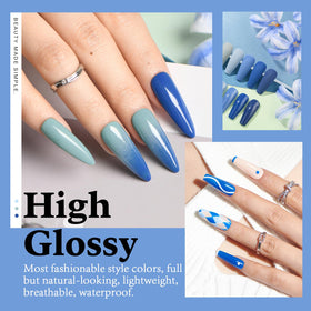 AZUREBEAUTY included tools laid out to show brushes, file, block, cuticle tools and clips benefit
