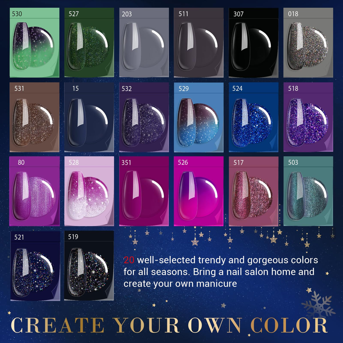 AZUREBEAUTY manicure tools and brush replacements arranged to speed professional application