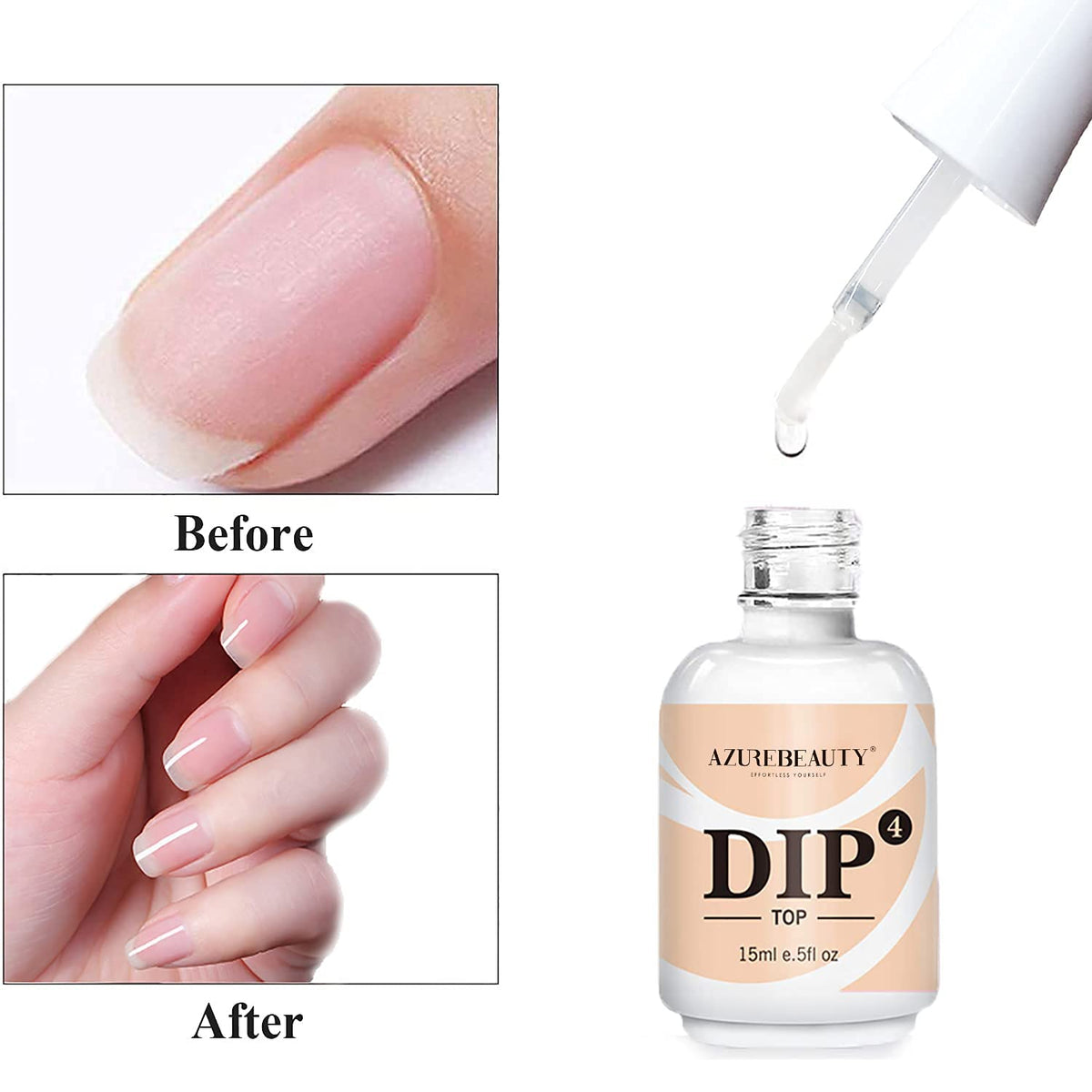 AZUREBEAUTY acetone-wrapped removal demonstrating gentle take-off