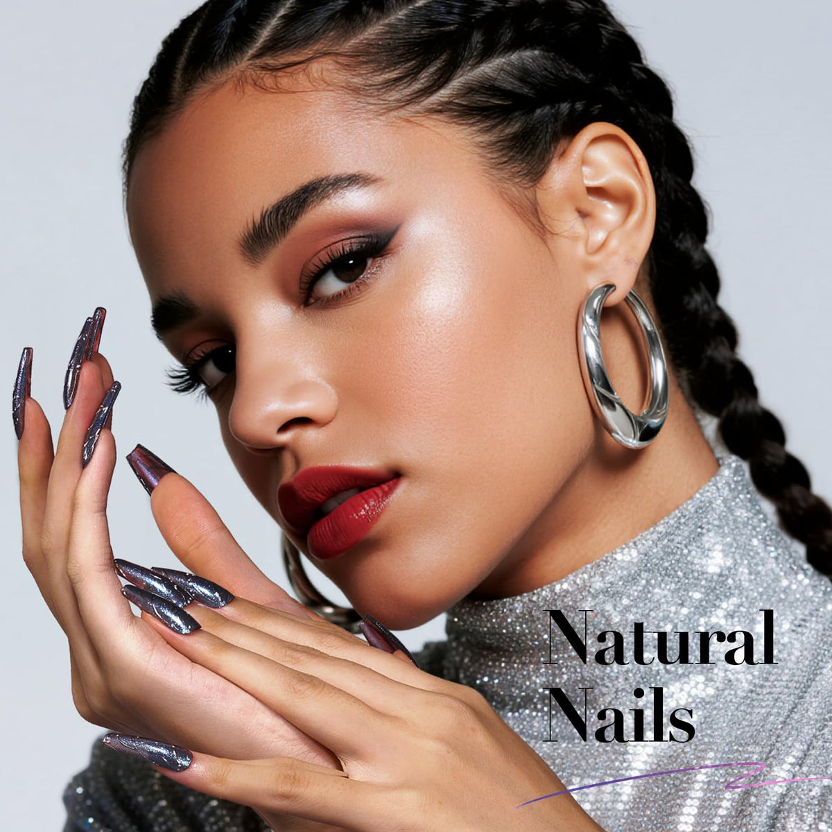 AZUREBEAUTY glossy topcoat detail highlighting high-shine finish and long-lasting look