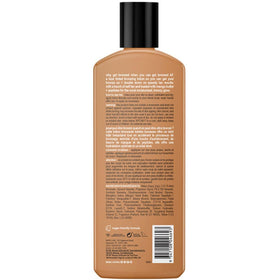 b.tan back label ingredients list highlighting key actives and benefits
