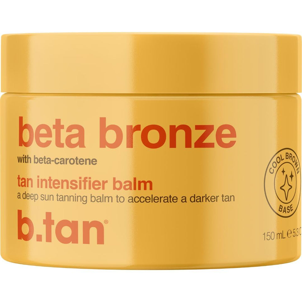 B.TAN front packaging shot showing product jar and branding for clear identification and appeal