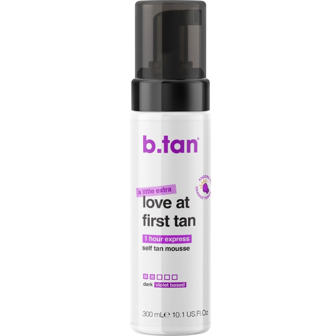 b.tan large bottle front showing product and size benefit