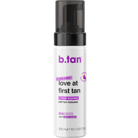 b.tan large bottle front showing product and size benefit