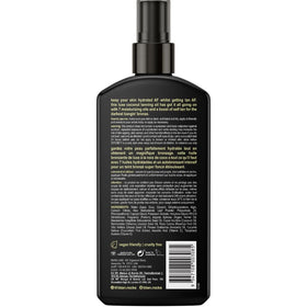 B.TAN close-up pump delivering fine dry spray for even coverage