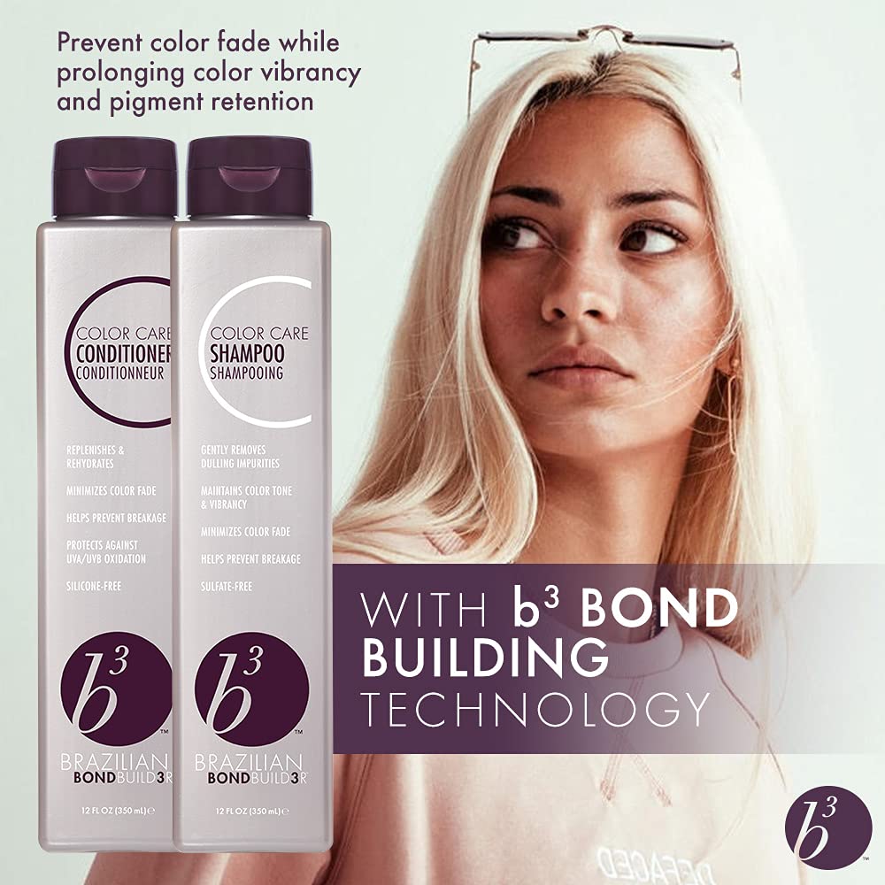 B3 Brazilian Bondbuilder shampoo foam texture demonstrating gentle lather for delicate hair