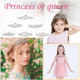 Baaxxango tiara held in hand to show scale and lightweight ease of wear