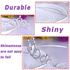 Baaxxango side profile of a single silver tiara demonstrating slim, comfortable fit