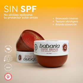 Babaria close-up of gel texture highlighting smooth, fast-absorbing formula