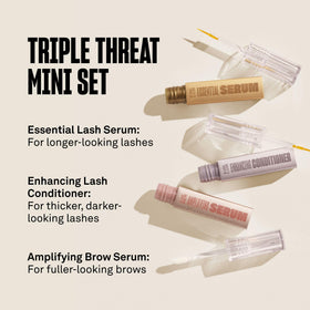 Babe Original essential lash serum applicator close-up for precise nightly application benefit