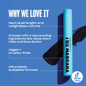 Babe Original formula texture detail on brush demonstrating buildable, weightless volume