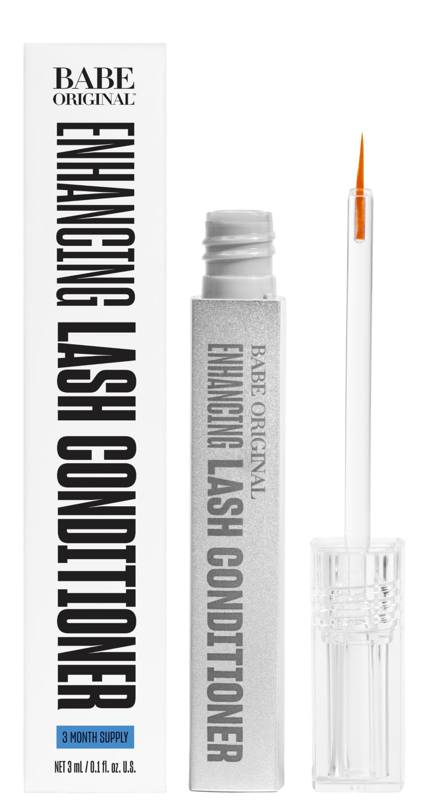 Babe Original front packaging showing tube and box and clear product benefits