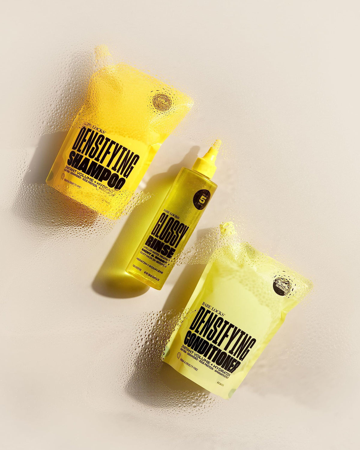 BABE ORIGINAL product on bathroom counter lifestyle scene for daily-use benefit