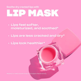BABE ORIGINAL lips before and after image showing visible softness and improved texture