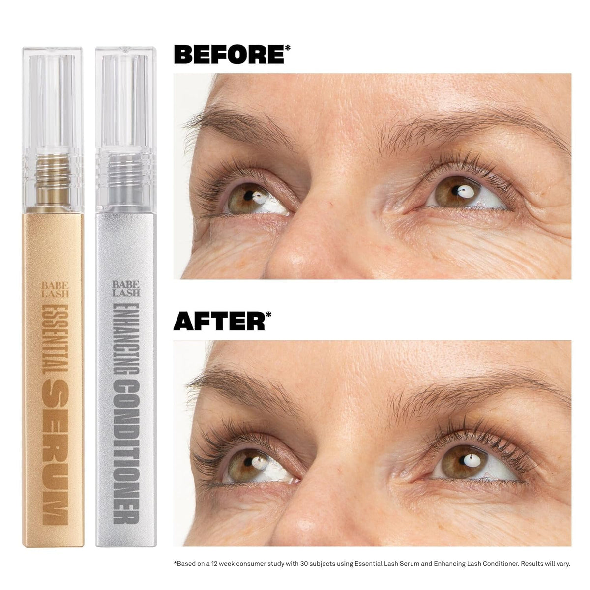 BABE ORIGINAL thin brush applicator detail demonstrating precise application benefit