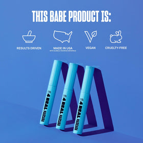 Babe Original size comparison with pencil illustrating compact travel-friendly benefit