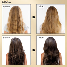 Bablabear in-hand application showing easy dosing and smooth finish