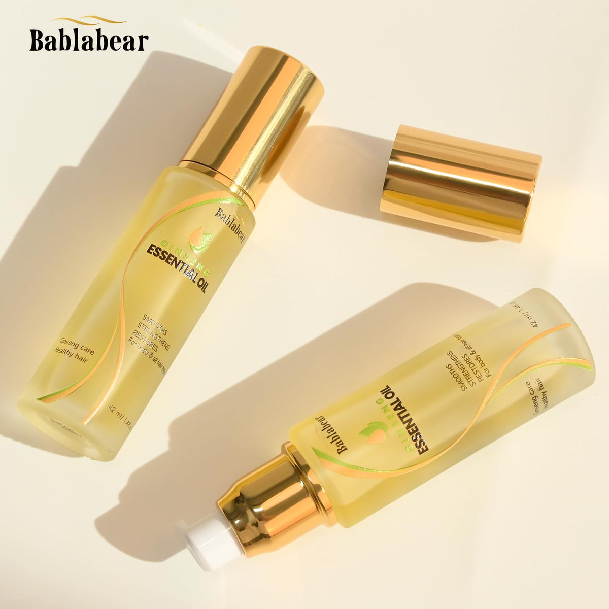 Bablabear pump dispensing serum texture for fast absorption benefit