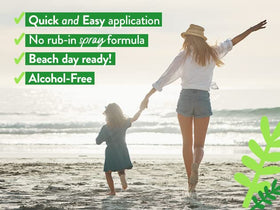 Babo Botanicals gentle application on baby showing safe formula