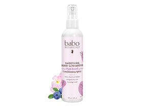 Babo Botanicals front bottle label showing product benefit and size