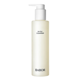 BABOR front packaging showing bottle and easy-pump for gentle cleansing