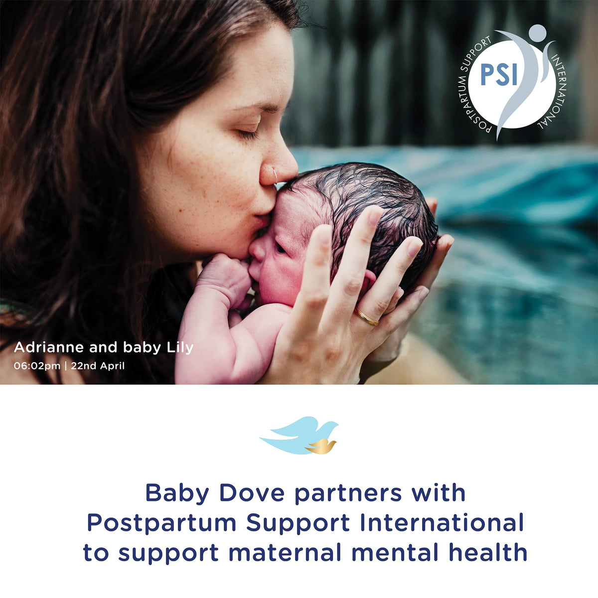 Baby Dove three-pack arrangement showing value and consistent supply