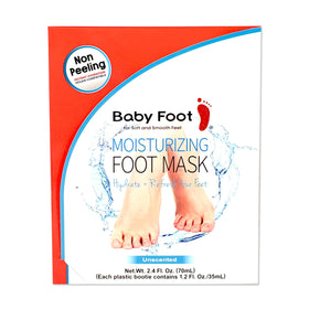Baby Foot close-up of lotion inside bootie highlighting smooth texture