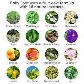 Baby Foot close-up of solution texture highlighting exfoliating formulation