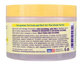 Open Baby Magic jar in hand showing fluffy butter for quick application