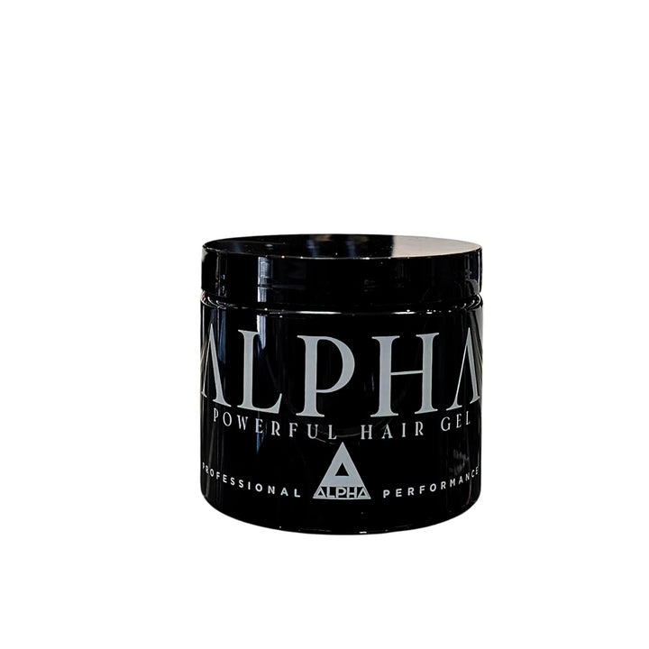 BabyFaceDiary Alpha Hair Gel jar front label showing product benefit and safety