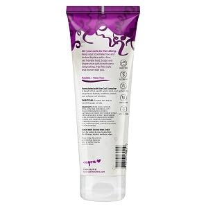 BabyFaceDiary in-use styling shot demonstrating curl definition and frizz control benefit