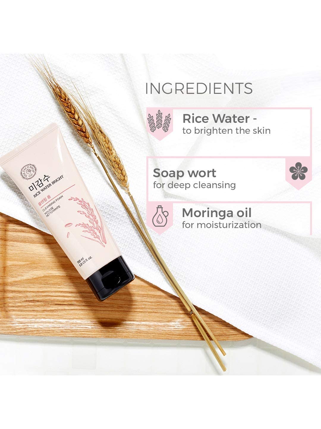 BabyFaceDiary foam texture closeup demonstrating airy lather and gentle cleansing