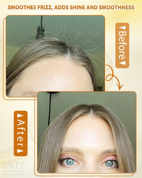 BabyFaceDiary applying Samnyte wax stick to a single hair strand for precision
