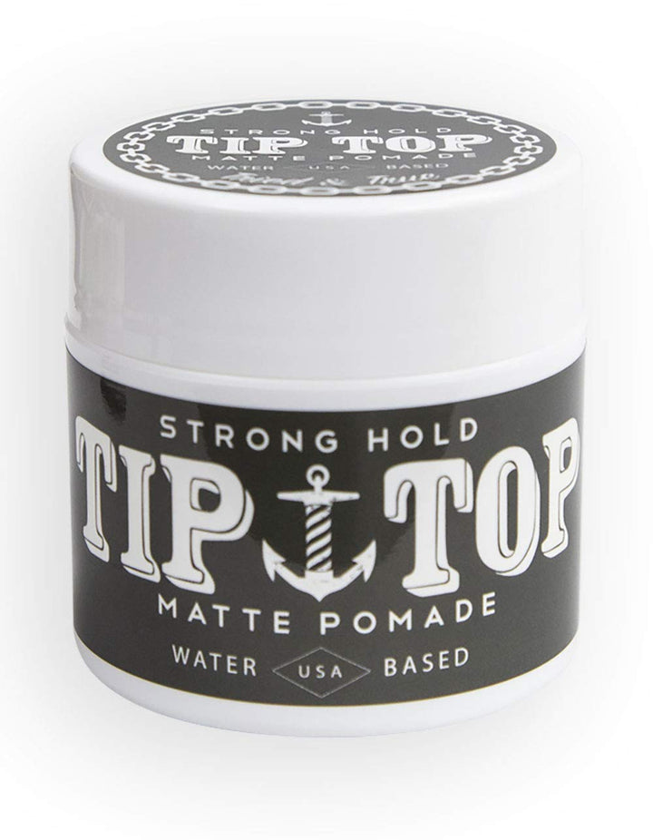 BabyFaceDiary tip top jar front view showing label and matte texture for strong styling