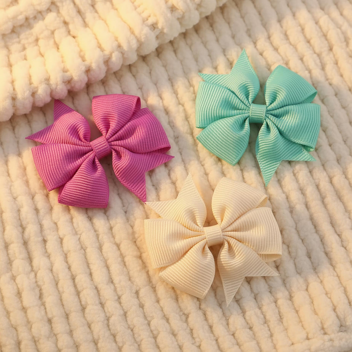 Babymatch ribbon texture close-up highlighting soft material for comfort