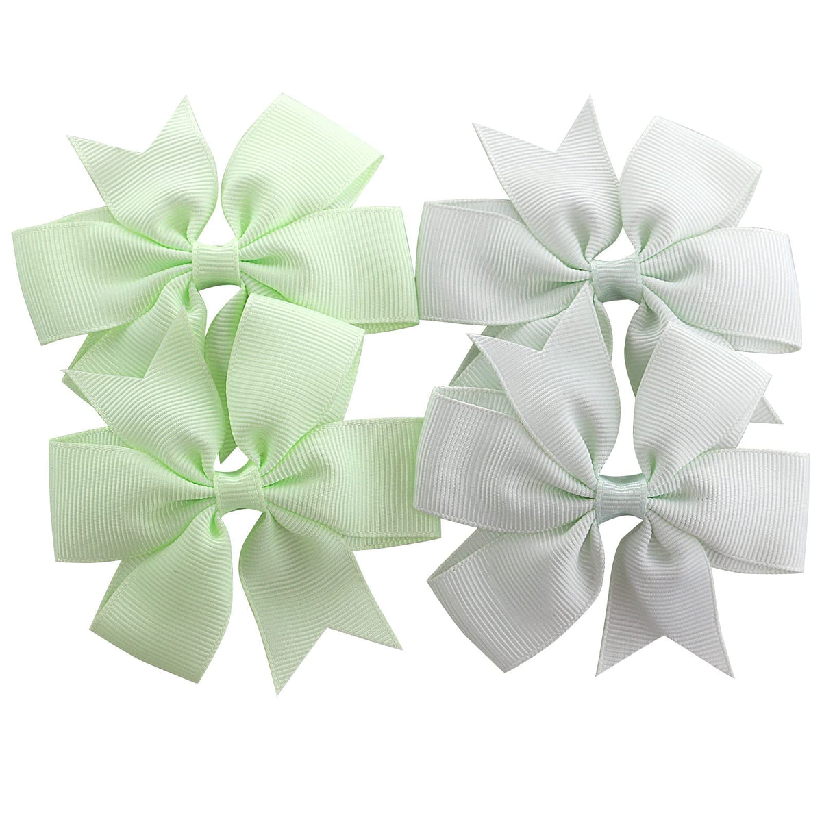 Babymatch bow styled in girl's hair showing a tidy everyday look