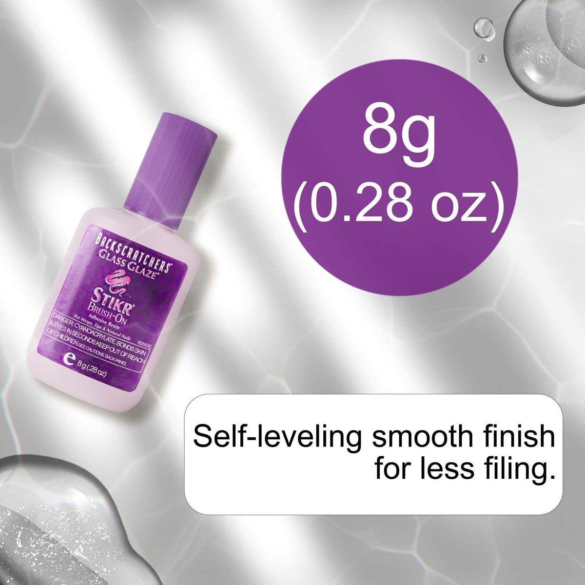 BACKSCRATCHERS at-home manicure scene showing salon-quality results at home