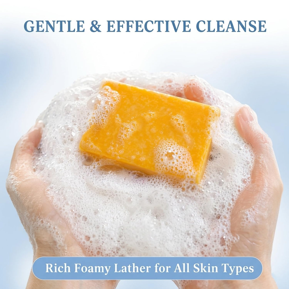 Generic Bacne Out Bar in foaming net applying foam to back for easier reach