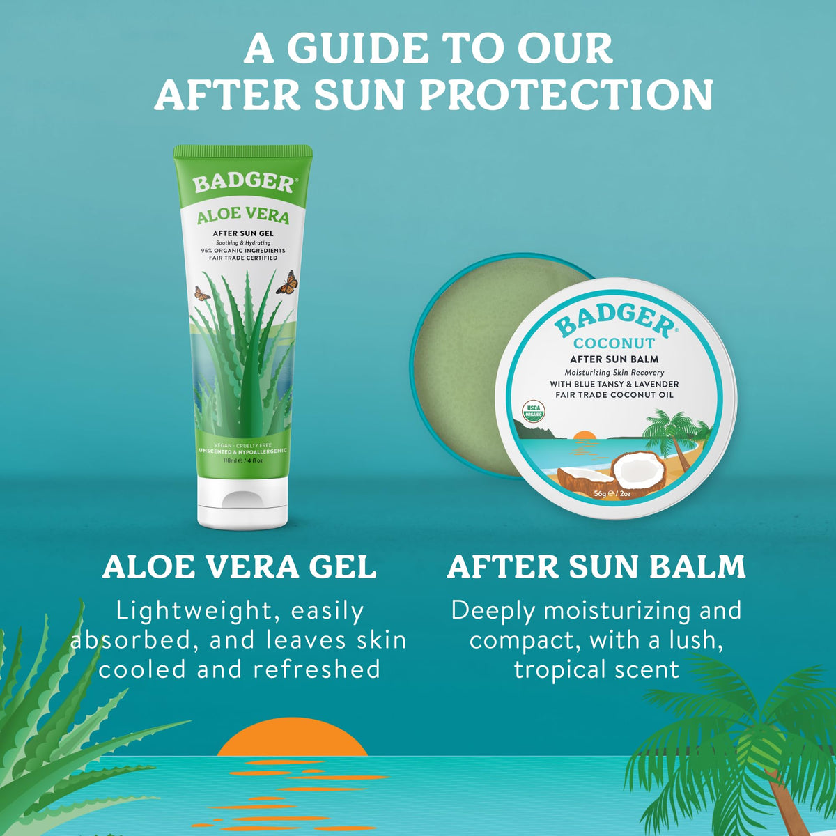 Badger balm being smoothed on arm showing quick soothing action