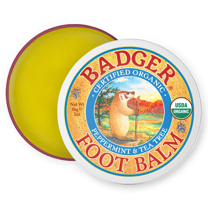 Badger front tin view showing label and compact travel benefit