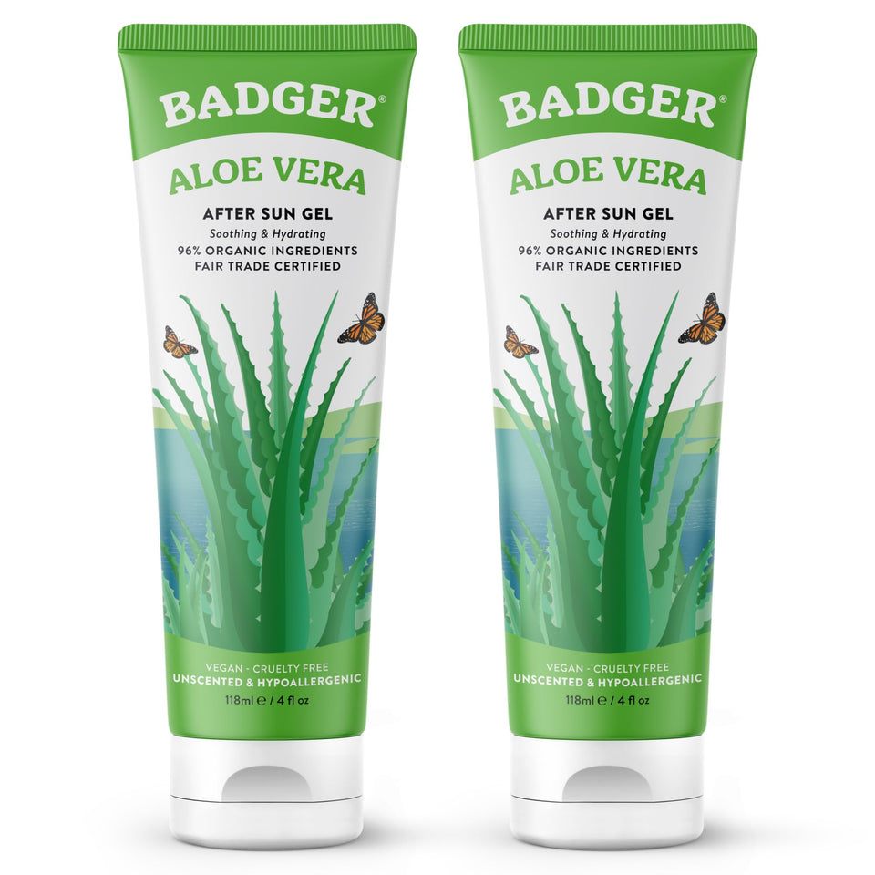 Badger front packaging showing 4 fl oz tube and clean branding for easy identification