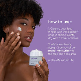 Baebody cream texture close-up showing smooth, fast-absorbing finish