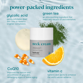 Baebody cream texture in hand highlighting fast absorption benefit