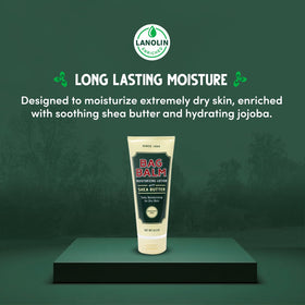 Bag Balm application on hand showing quick absorption and smoother skin