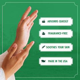Bag Balm on a dog paw illustrating gentle moisturizing for pets