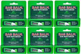 Bag Balm front packaging mini tube showing clear label and compact size, brand soothes skin